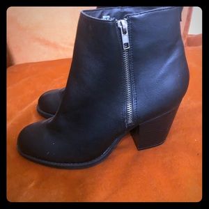 Brand new black booties